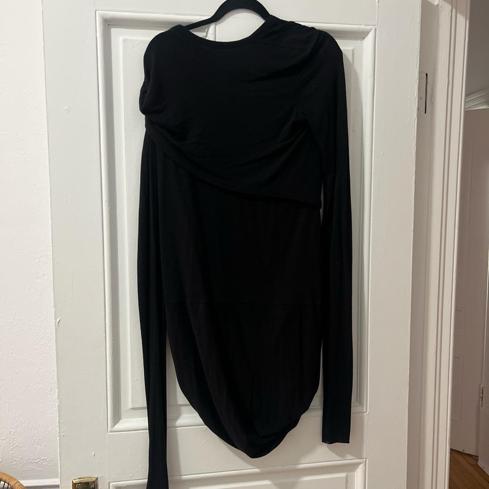 RICK OWENS LILIES BANANA EXTRA LONG SLEEVES top!